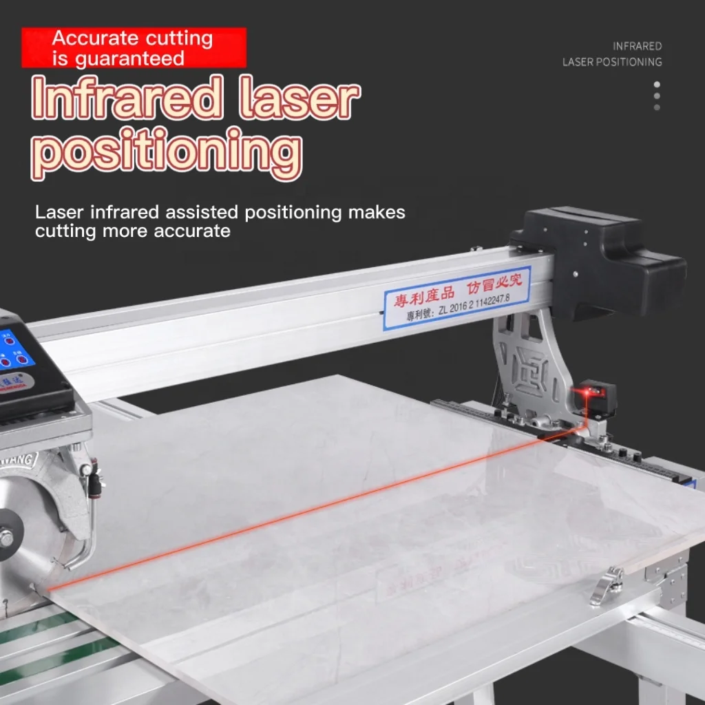 Automatic cutting machine stone marble tile saw electric convenient 45 degree tile cutting machine