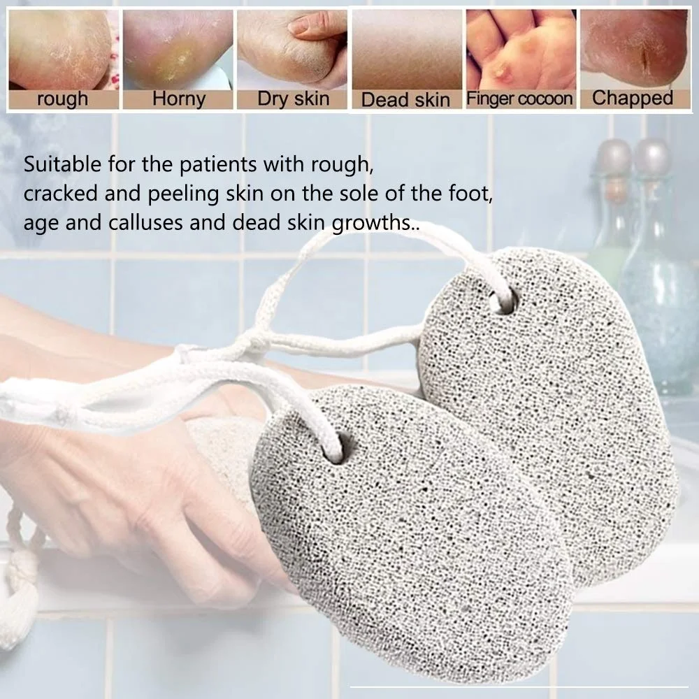 
2020 New Product 100% Natural Exfoliating Volcanicl Lava Foot Pumice Stone for Feet 
