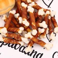 Еда для собак, куриная обертка, мягкие кости кальция, лакомства для домашних животных, жевательные кости для собак