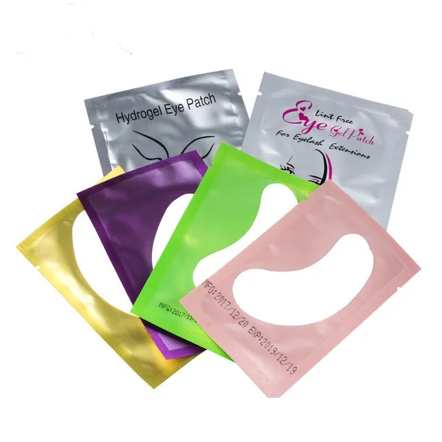 Beauty Hydrogen Eyelash Extension disposable eye patch Eyepatch Under Lash Hydrogel Lint Free Microfoam Eye Pad Gel Patch