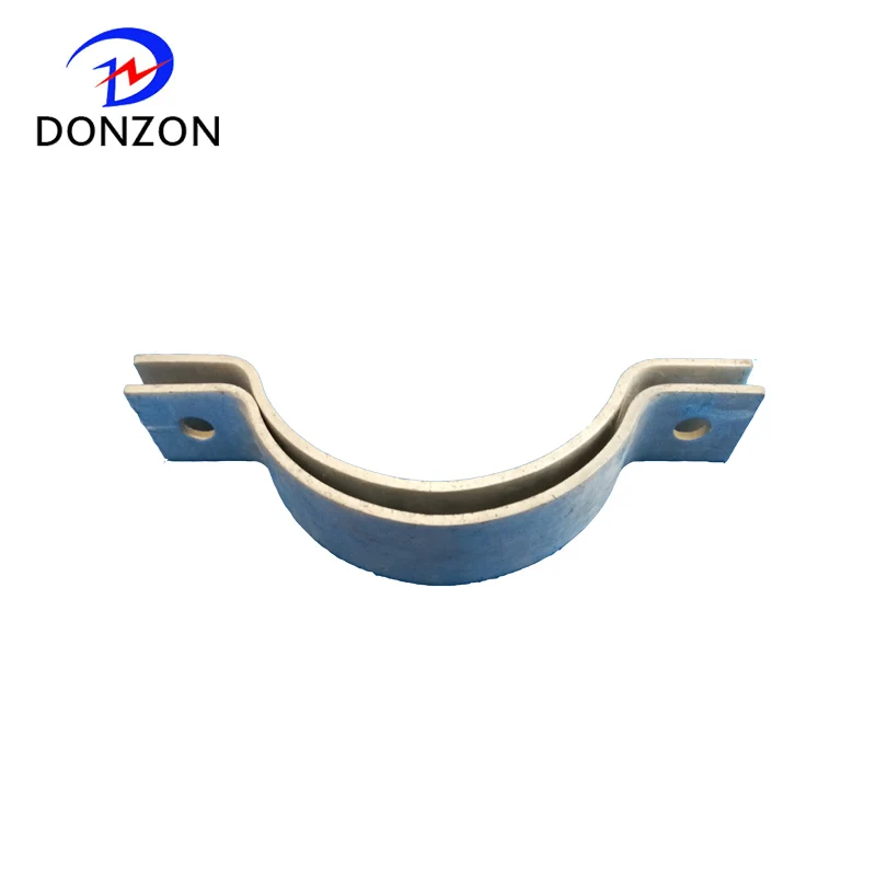 Hot dip galvanized Pole Mounting clamp  pole embrace hoop pole clamp