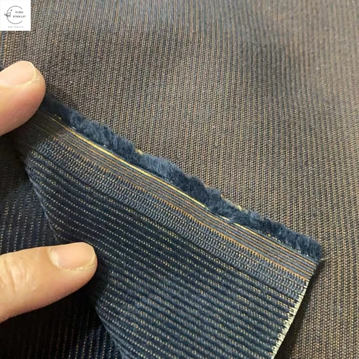 Китайская текстильная тканая полиэфирная хлопковая Вельветовая Ткань 16 лет для детской одежды в наличии партия пальто и брюк