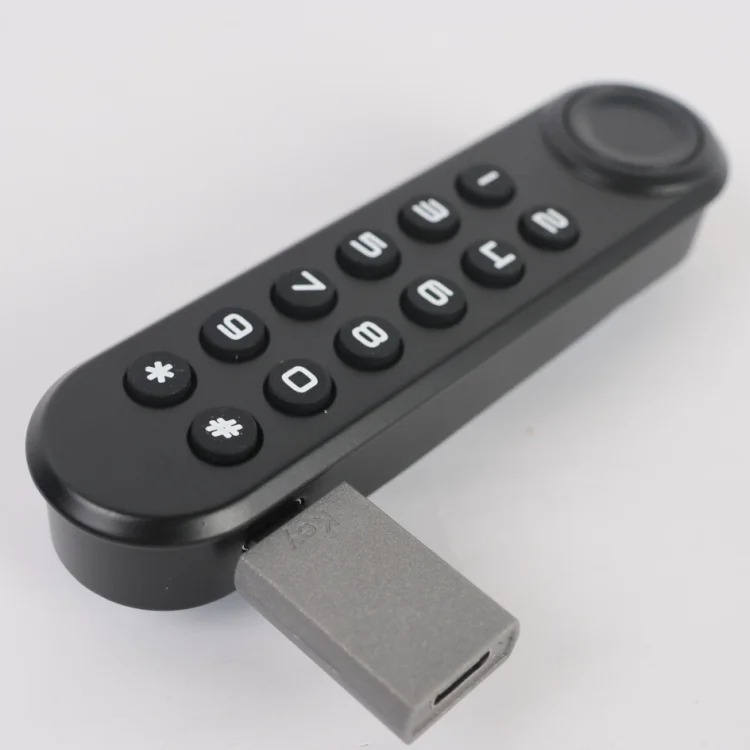 Qidots Electronic Keyless Security Drawer File Locker Lock Smart Digital Biometric Fingerprint Cabinet Lock with Tuya App