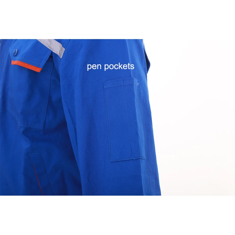 Factory Directly Women Men Gas Station Technician Engineering High Vis Work Uniform Jacket And Pant Workwear  clothes