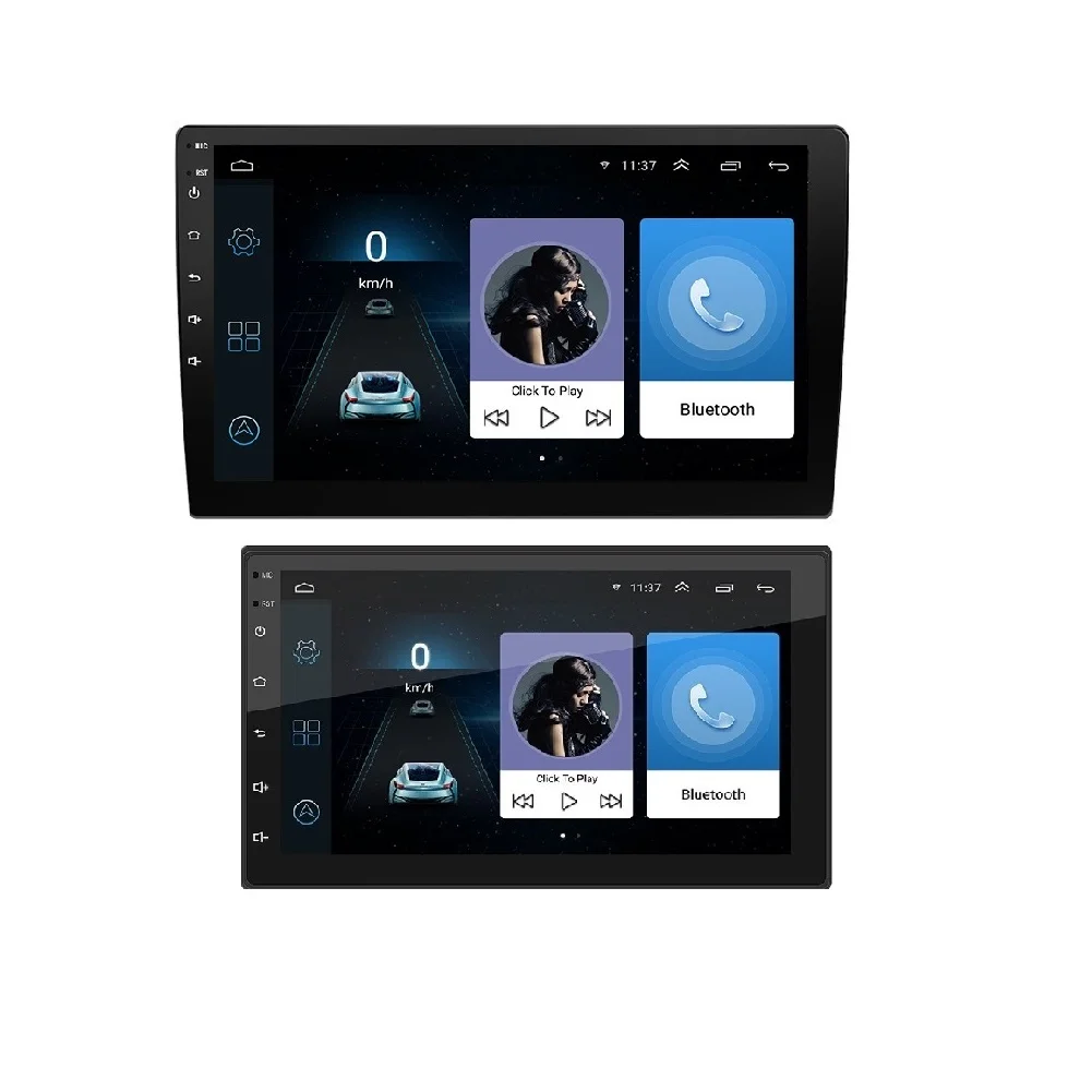 Автомагнитола 2 Din на Android 9 1 мультимедийный проигрыватель с GPS 2.5D универсальная для Volkswagen Nissan Hyundai Kia toyota LADA