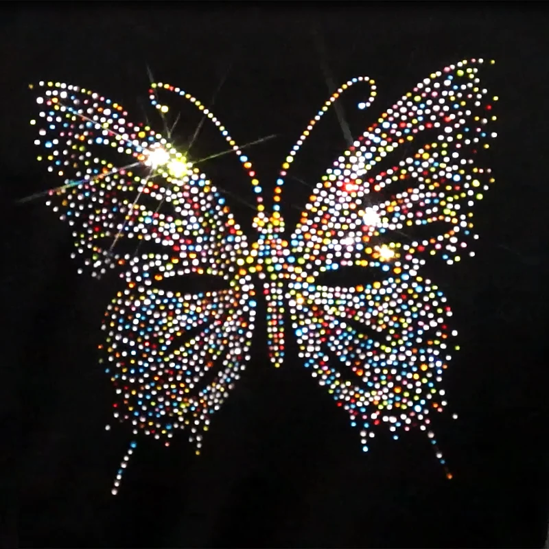 Customized lady high heel hotfix motif rhinestone heat transfers girls