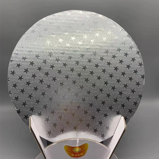 Пользовательский утолщенный барабан для торта, круглые квадратные доски для торта из серебряной фольги