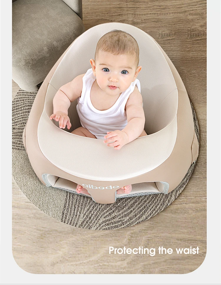 Infant Support Seat Plush Soft Animal Baby Sitting Chair  Shaped Portable Baby Sofa Comfortable for Newborn 3-16 months