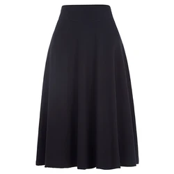 Faldas Largas Juveniles Coreanas Linen Fringe Cotton Gothic Church Modest Office Midi Long Women Pleated Skirts For Ladies