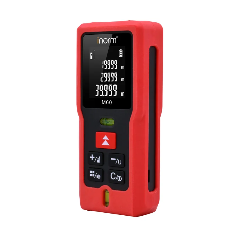 Mini Handheld Laser Rangefinder Sight Measure Tool Laser Distance Meter With Lcd Backlight 60m Digital Laser Distance Meter