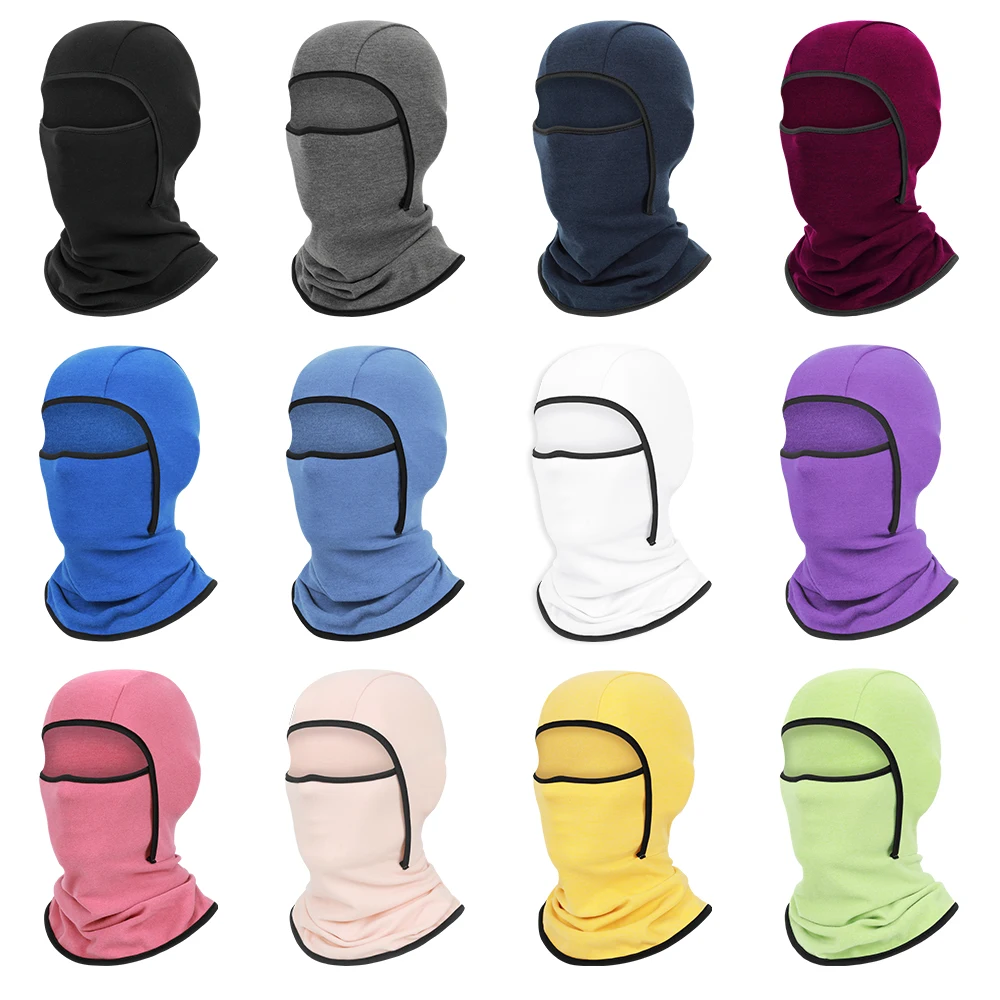 New Designer Cycling Balavlava Winter Warm Fleece Ski Mask For Sports Face Mask Running Cold Weather
