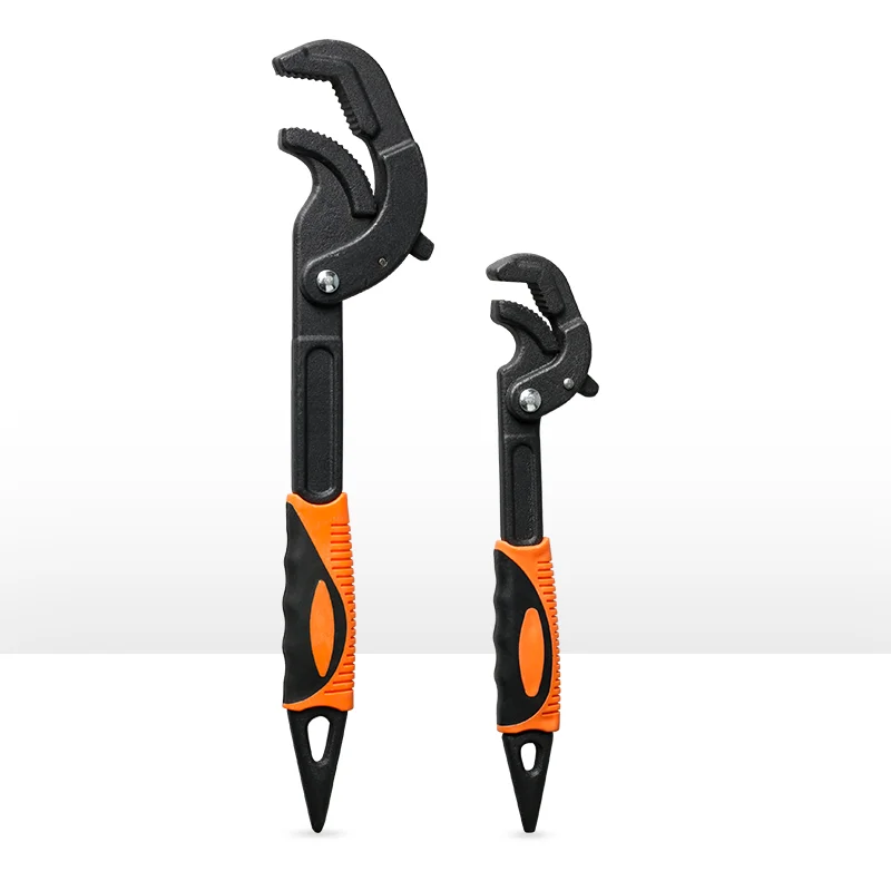 14-60mm Ratchet Adjustable Universal Torque Spanner Key Gear Pipe Wrench Tool Quick Snap Fast Pipe Wrench High quality