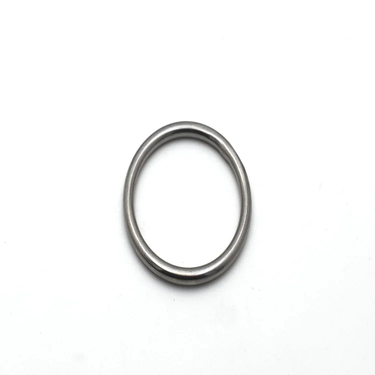 Кольцо из нержавеющей стали 316, серебристого цвета, различные размеры