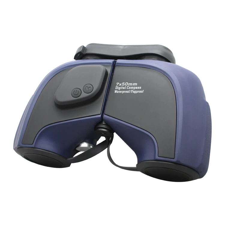 Electronic 7X50 Temperature Meter Digital Compass Telescope High Precision Binoculars