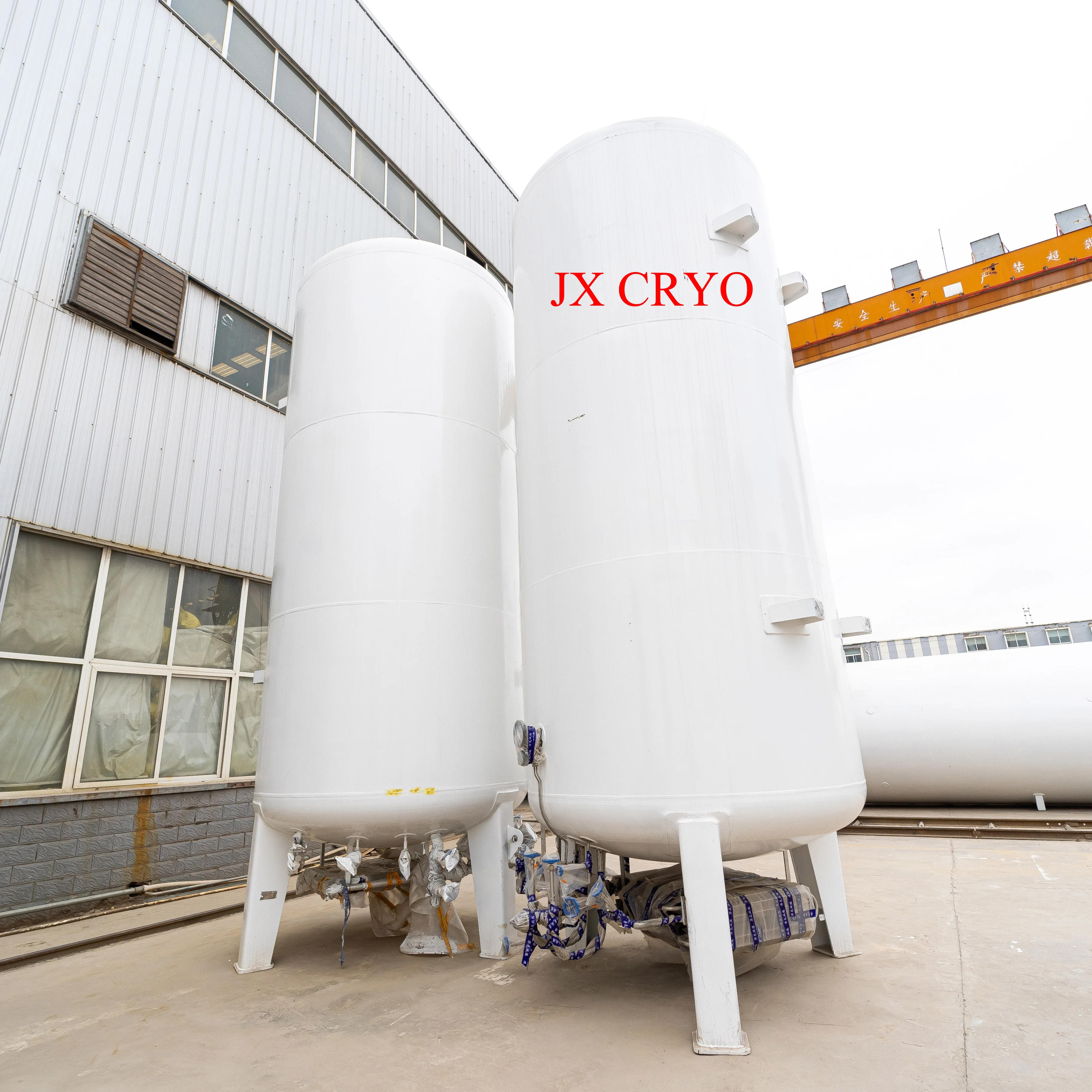 5000L Cryogenic Storage Tank Liquid Oxygen Nitrogen Argon CO2 LNG For Industrial Gas