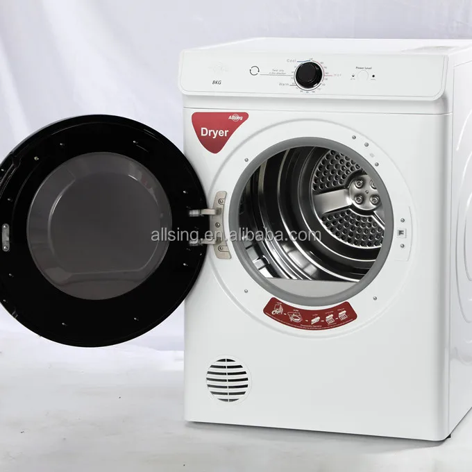 Electric Tumble Dryer for Home and RV Use Automatic Vented Clothes Air Dryer with UK Plug for Household