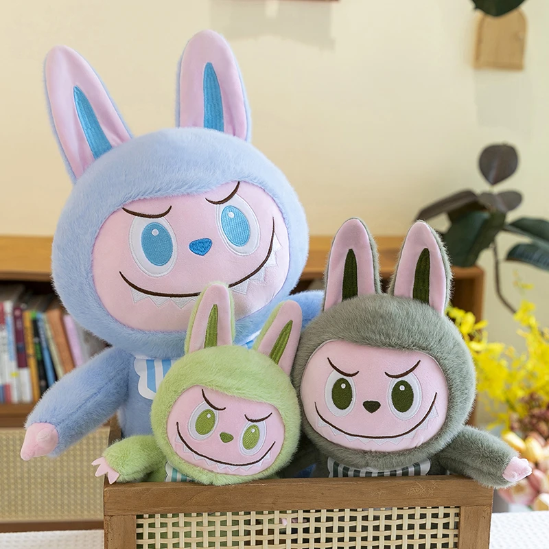 Yanxiannv 28 см логотип на заказ Новая Популярная игрушка Labubu плюшевая кукла Фигурка Игрушка labubu Аниме Кукла Плюшевые игрушки для детей подарок
