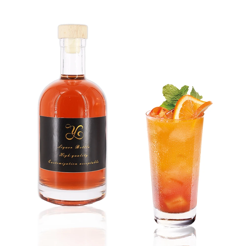 750 Ml Bottle Spirit 700ml Spirit Glass Bottle Vodka Glass Bottles 500ml Spirits