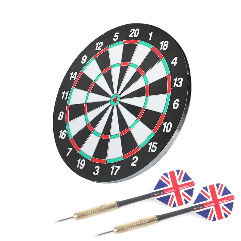 
Wooden Dartboard Cabinet supplier Standard Sisal Dart Boards With 6pcs Steel Darts 