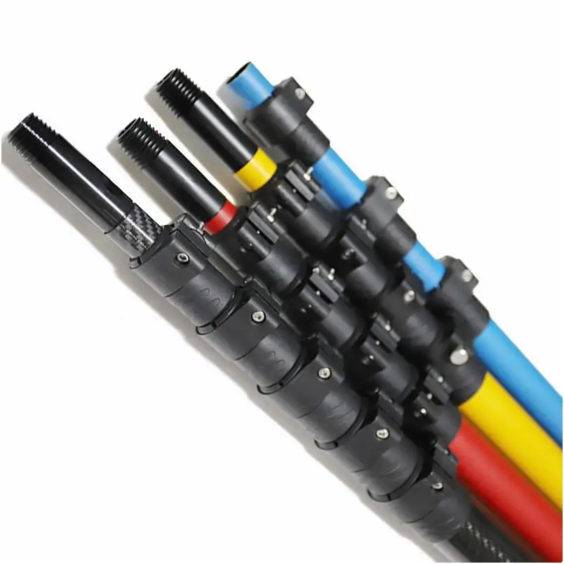 Carbon Fiber Tube Pole Rectangular Wholesale Telescoping Mast Oval Forged Eco Friendly Telescopic Pole Carbon Steel Square Tube