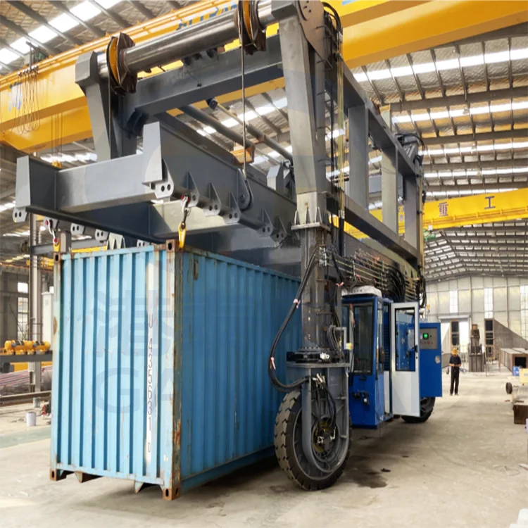 50t Straddle Carrier Rtg Type Rubber Tyred Container Gantry Crane