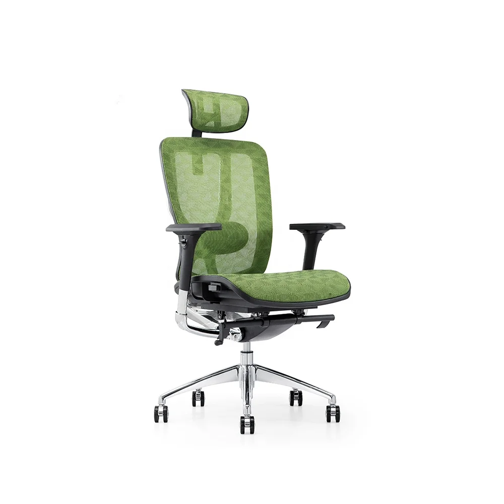 
ZHIXING High Back Green Mesh Ergonomic Executive Office Chair With Headrest 