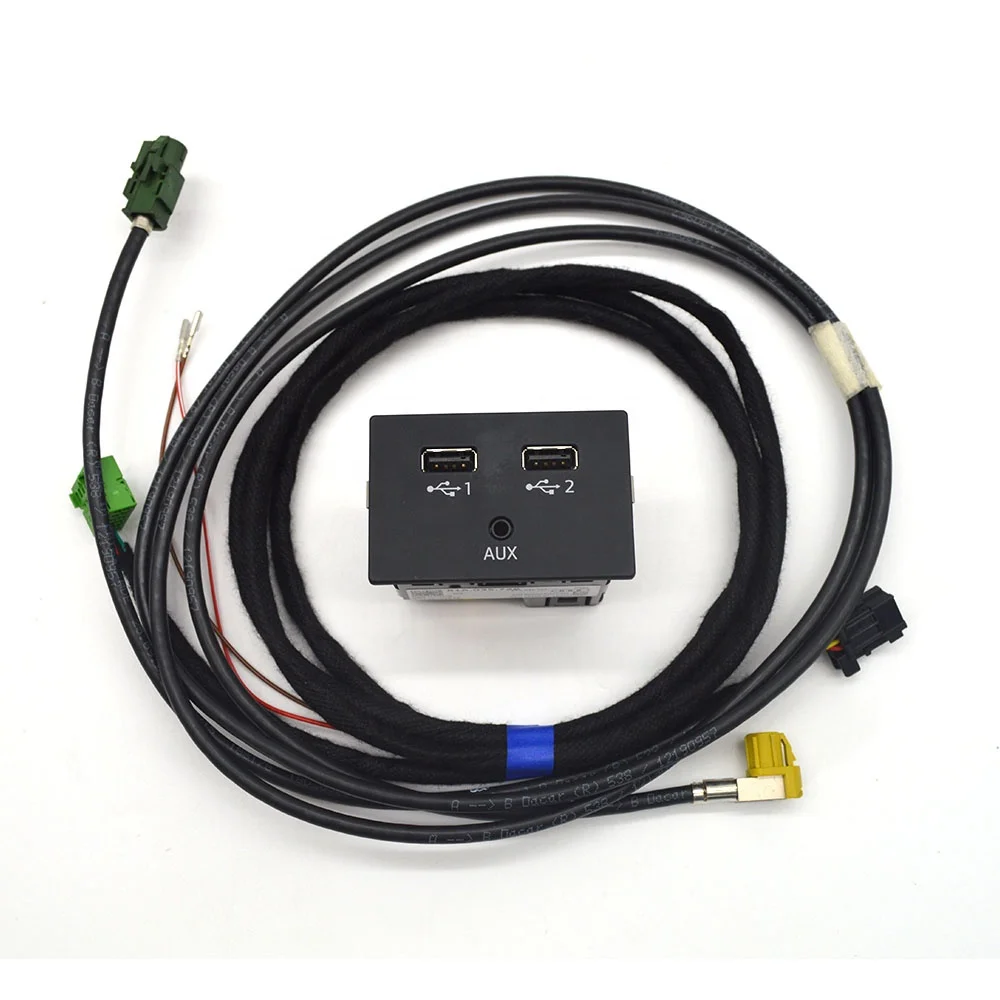 NEW EXTERNAL AUDIO SOURCES CONNECTOR Carplay Switch USB AUX  for  Audi A3 8V A6 A7 81A 035 726