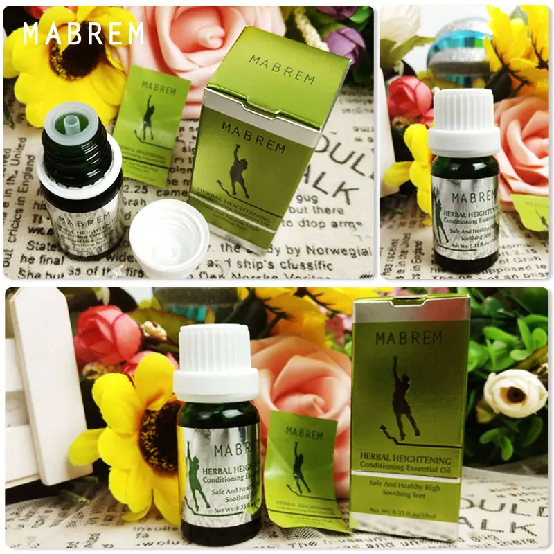 Herbal Height Increasing Conditioning Essential Oil Body Grow Taller Essential Oil Soothing Promote Bone Growth Foot Care