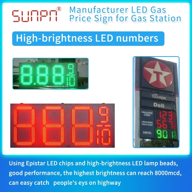 led price sign petrol gas station screen xxx vxxx gas station led price digital sign led price sign screen xxx vxxx