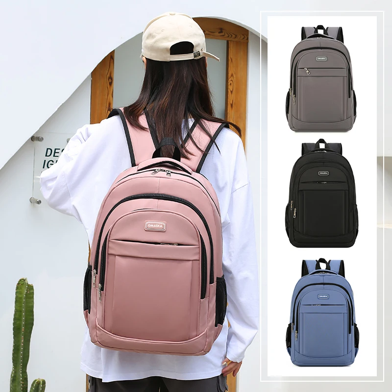 OMASKA Wholesale Laptop School Bags Teen Travel Sac a dos Big Capacity Girl School Backpack Bag