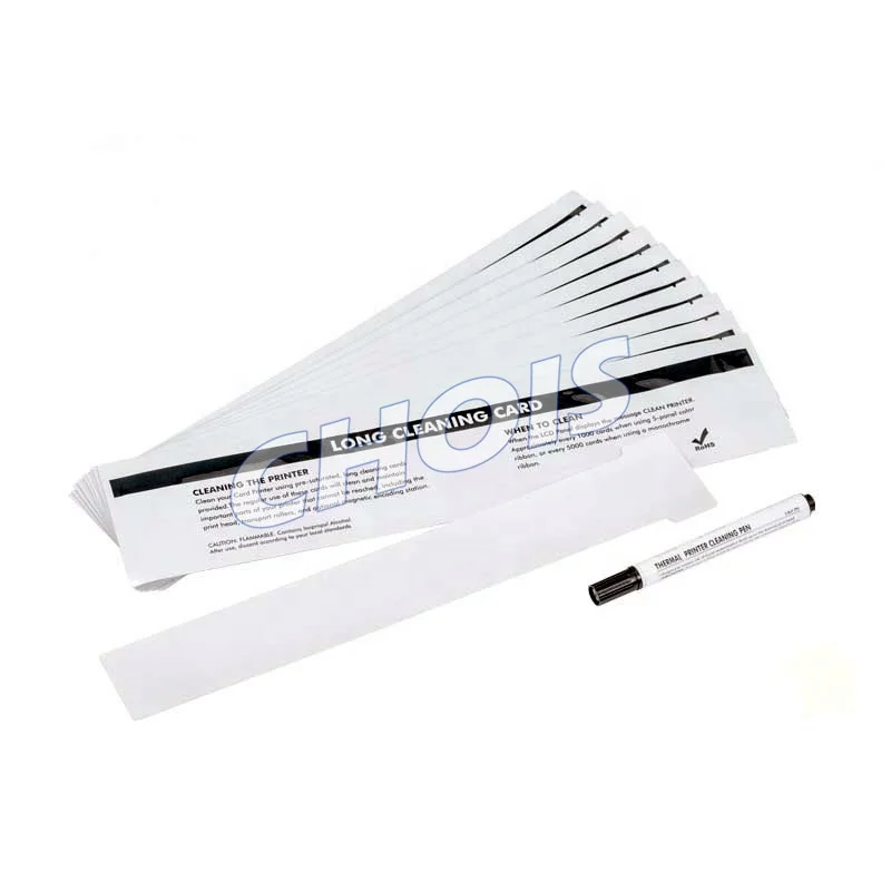 Комплект для чистки карточных принтеров Enduro and Duo набор Magicard 3633-0053 (10 T-карт-360 мм XL 1 чистящая ручка)
