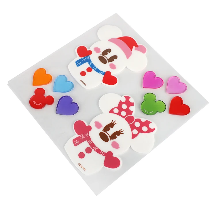 Оптовая продажа рождественские гелевые наклейки из термопластичной резины для украшения окон Мультяшные Рождественского