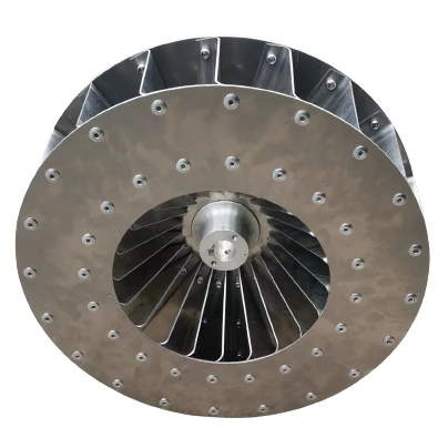 225mm Light double inlet extraction centrifugal fan air blower impeller