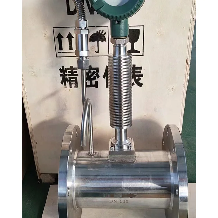 High quality vortex flowmeter digital display low cost intelligent water meter sensor