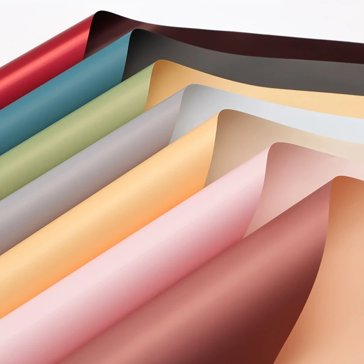 OPP wrapping paper waterproof bouquet flowers decorative packing paper