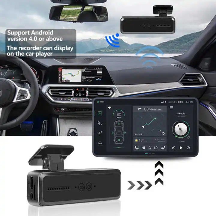 2k+1080p Car Video Recorder Car Dash Camera Improved For Car Factory Wholesale Price Dash Cam With Wifi