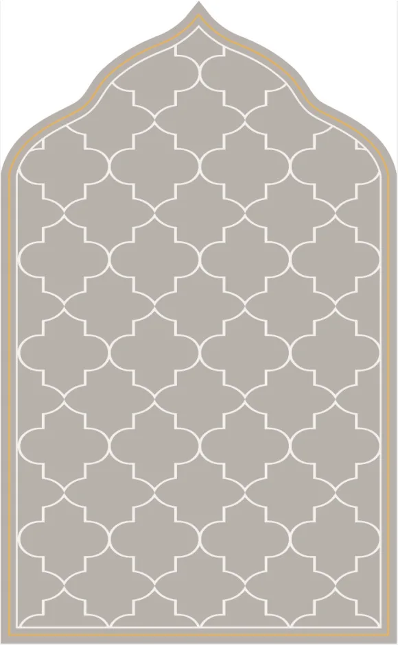 Customized High Quality Quilted Sejadah Thick Foam Padded Prayer Mat Muslim Islamic Prayer Rug Mat