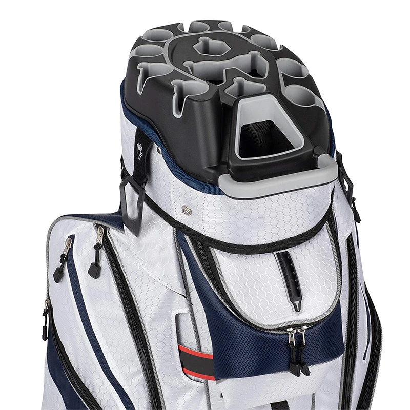 Oem Odm Professional Manufacturer Sunday Golf Bag Pu Leather Cart Tour Golf Stand Carry Bags With Comfortable Straps