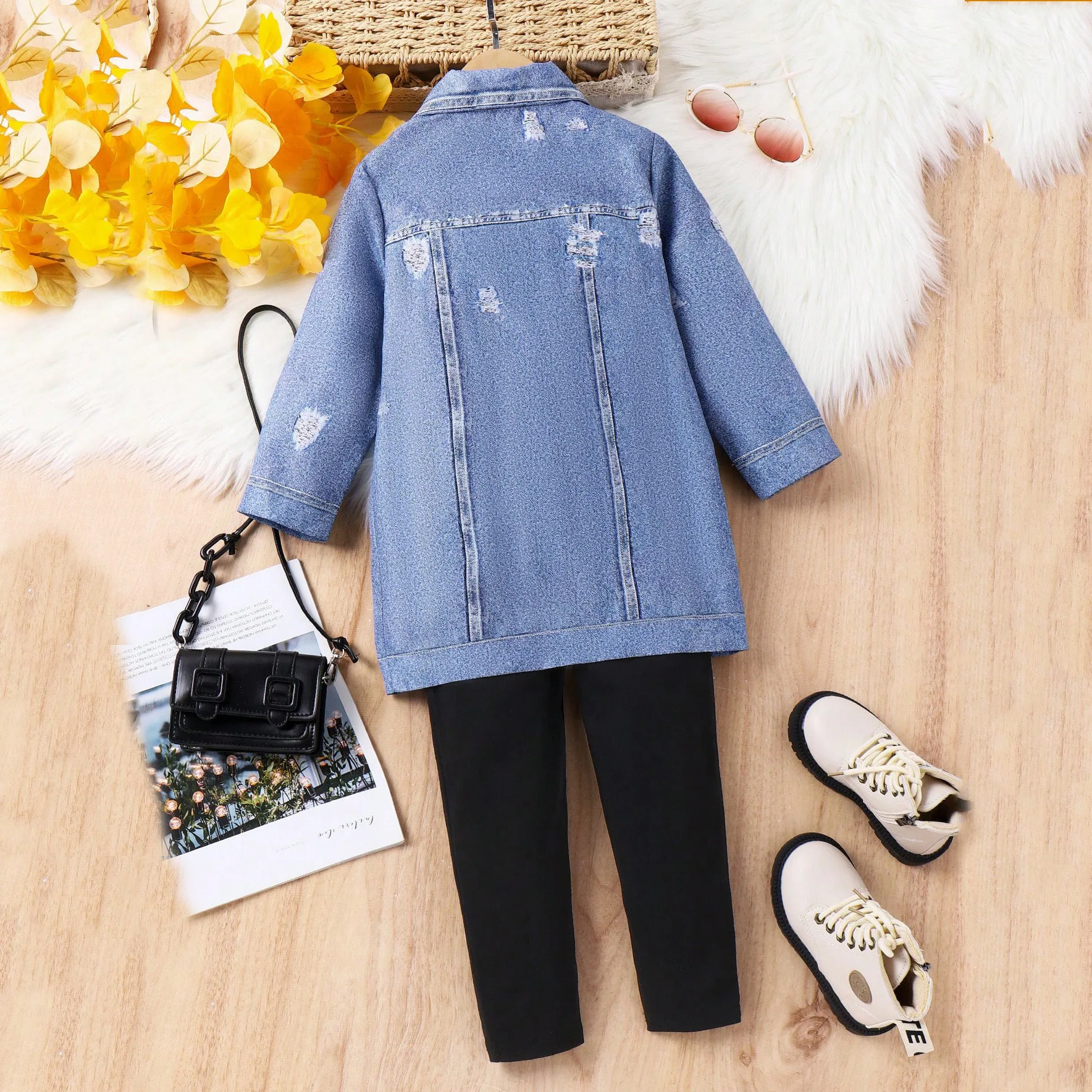 Children Clothing 2 Piece Boutique Casual Baby Toddler Kids Summer Girl Kids Clothing Set A1306