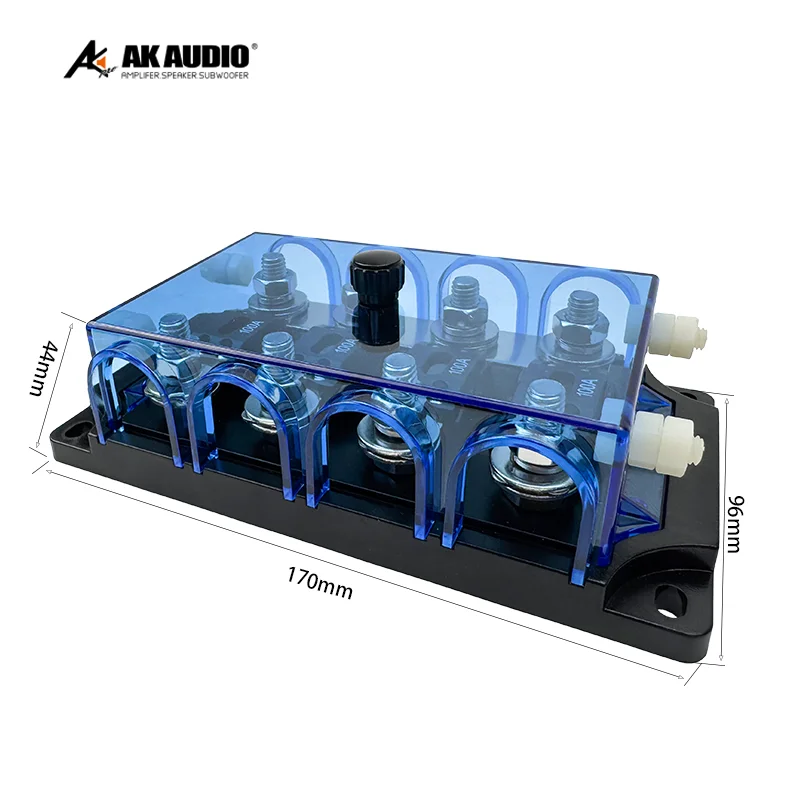 AK-FX71 Anm car plug fuse holder, one-way two-way four-way bolt type car blade, portable car fuse box High quality car fuse