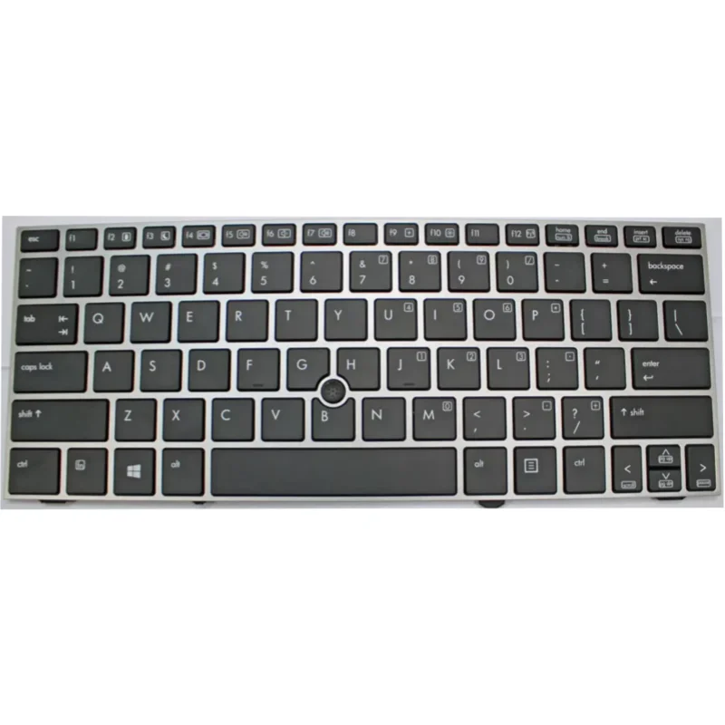 Аксессуары для ноутбука с подсветкой Серебристая Рамка Клавиатура HP Elitebook 2170 серия 2170P Внутренняя