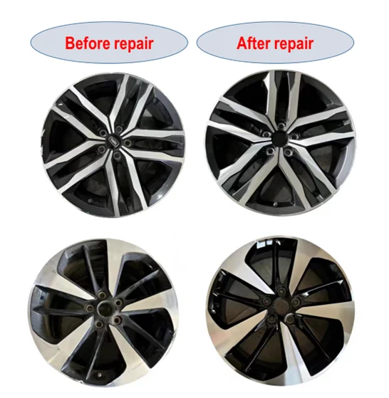 Great quality Automatic Alloy Rim Repair Lathe Machine Fully Automatic Wheel rim repair machine