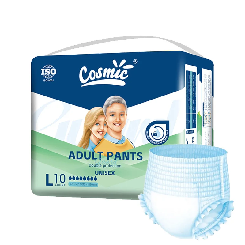 Wholesale Price Breathable Comfort Pant Style Disposable Incontinence Pants Stock lot Adult Pull Diapers