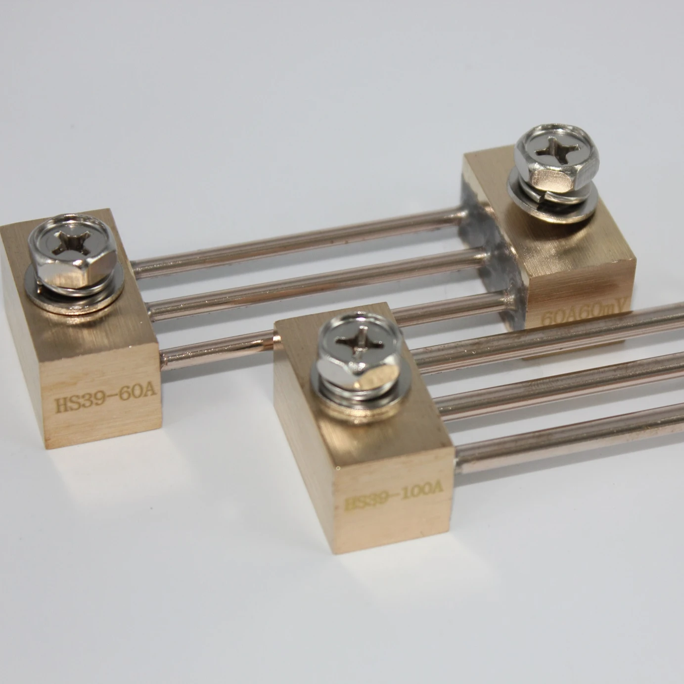 60A/60mV,100A/60mV DC Copper Shunt for Analog Ammeter