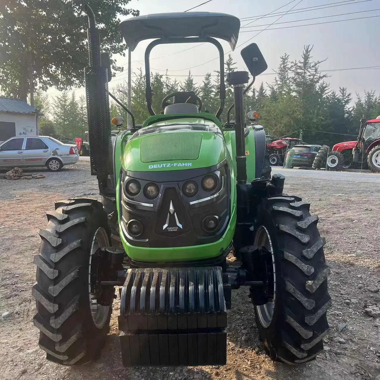90hp 4wd высокое качество Подержанный трактор в низкой цене