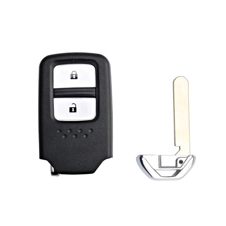Keyless Go 2 Buttons 433 Mhz 47 Chip Car Remote Smart Key Fob Fit For Honda Vezel Auto Key