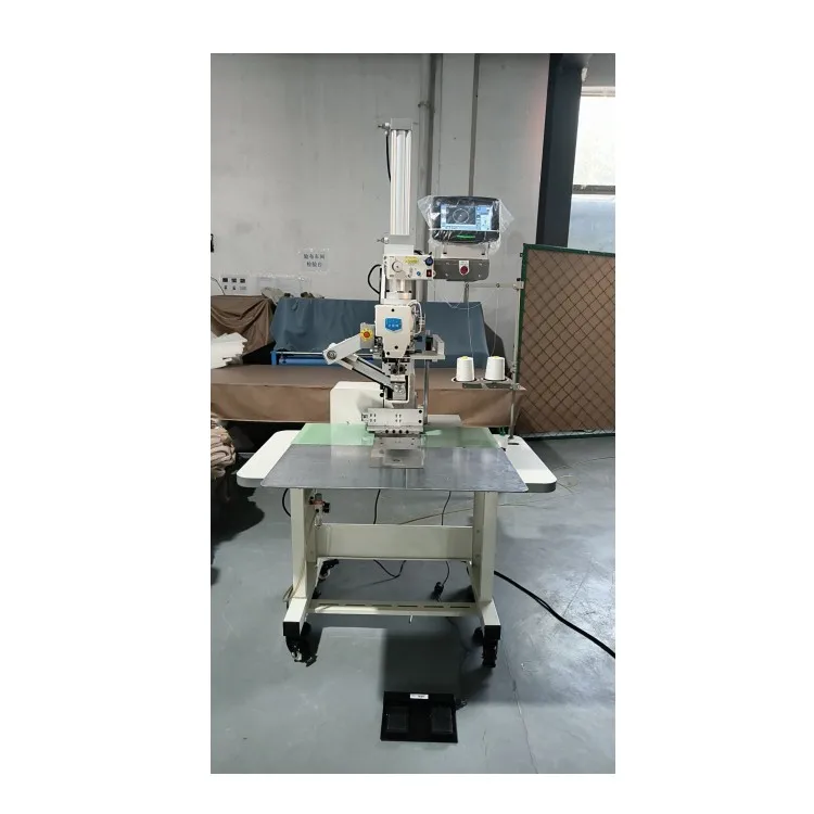 Fully automatic Left Hand carpet Sewing Machine double side stitch ground mat cushion multi needle machine