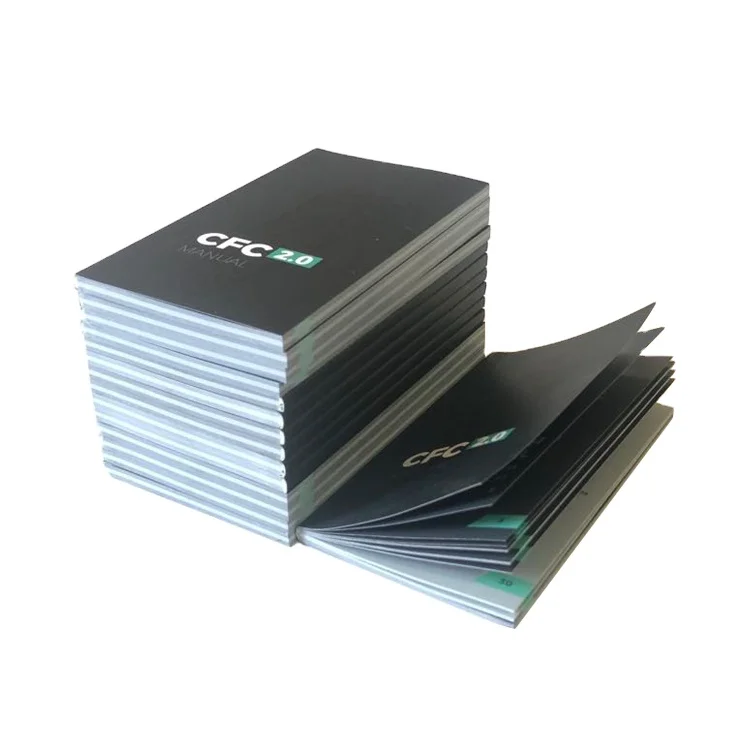 Small Mass Customization Perfect Binding Instruction Manual Book Printing Offset Art Paper Brochure CMYK 4 Color Offset Printing