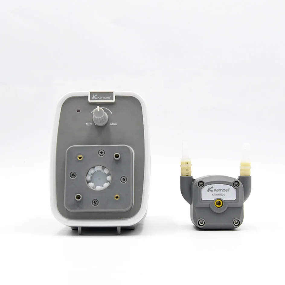 Kamoer KCP600 24v adjustable flow 250-600ml/min BPT tube peristaltic dispensing pump for nail polish