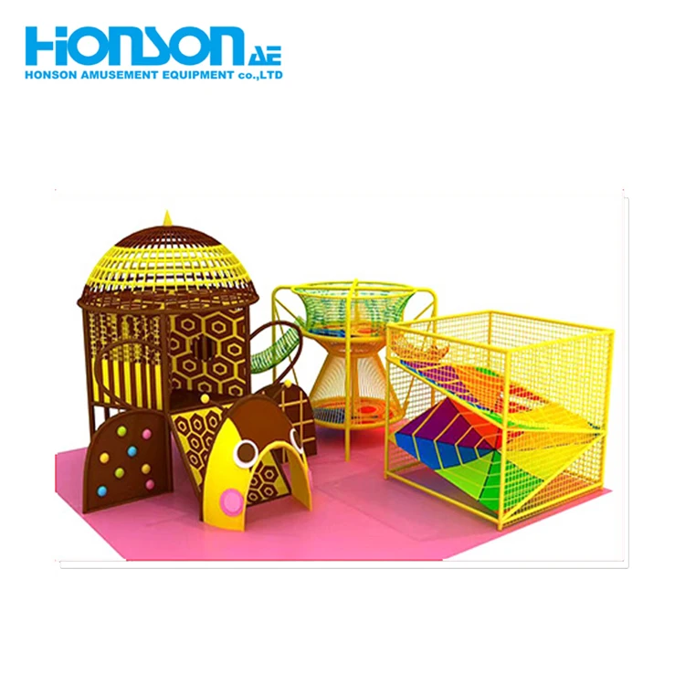 Factory Wholesale rainbow Player Ocean Ball Playground Indoor Climbing